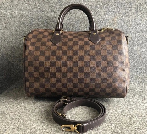 Louis Vuitton Speedy 30 Damier Ebene Bandouliere