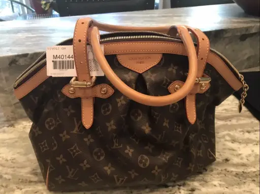 Louis Vuitton LV Trivoli GM Hand Bag M40144 Monogram Brown